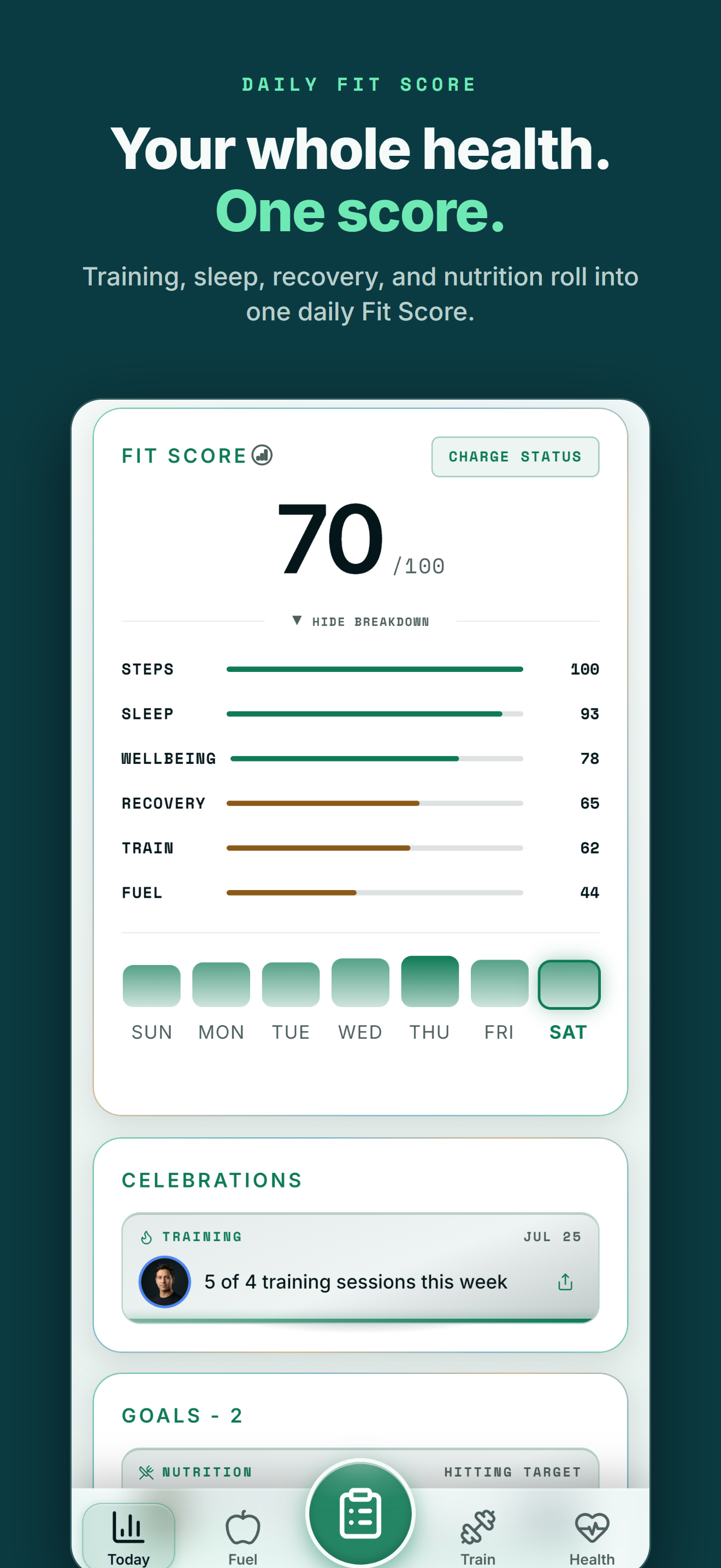 Daily Fit Score